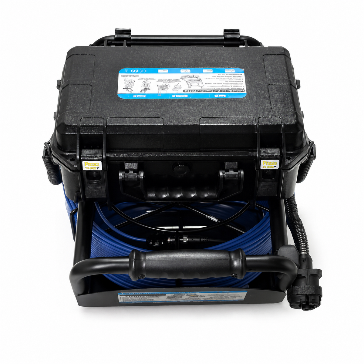 Caméra d’inspection canalisation -  Écran LCD 10 pouces - Ø23 mm – 40 m – Sonde 512 Hz