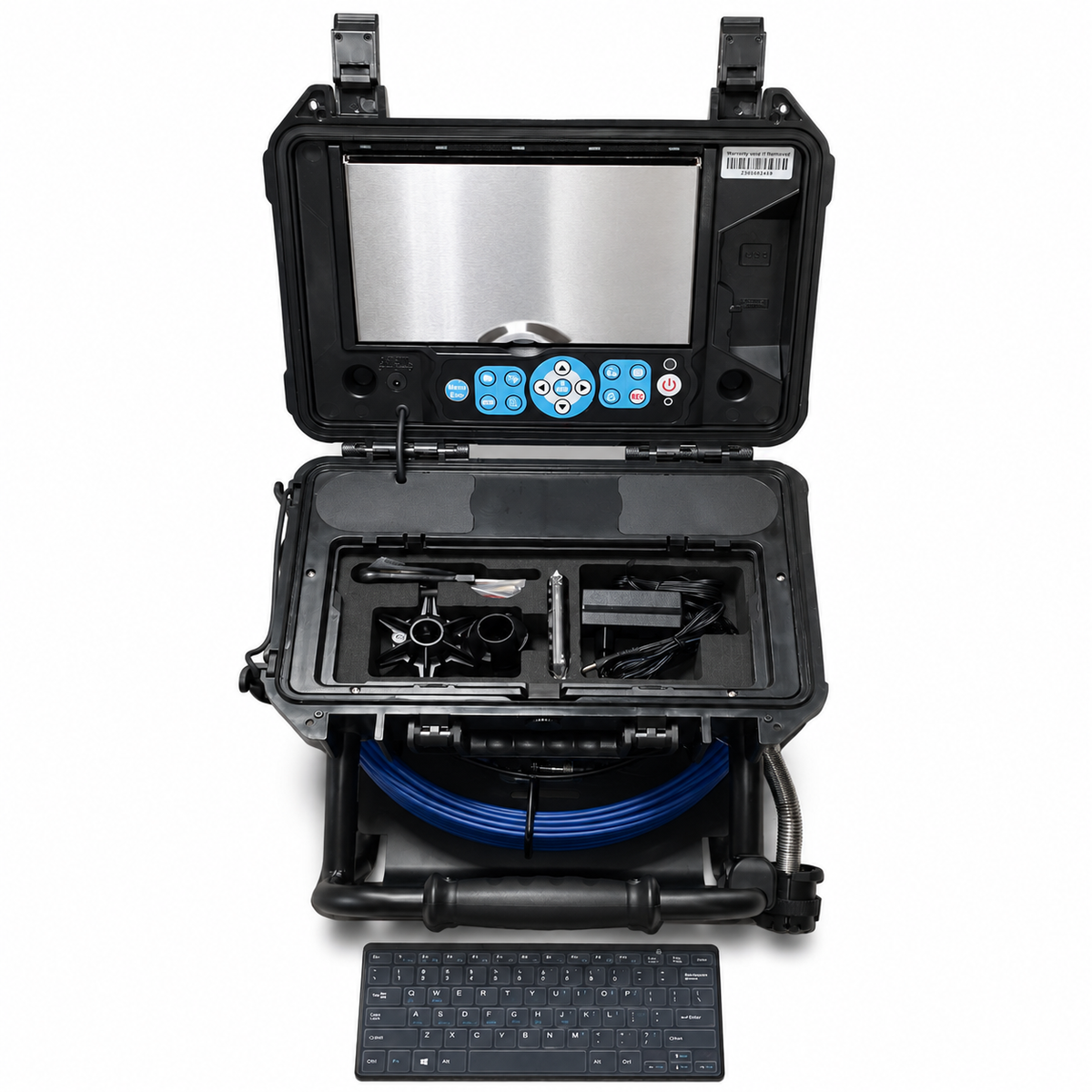 Caméra d’inspection canalisation -  Écran LCD 10 pouces - Ø23 mm – 40 m – Sonde 512 Hz