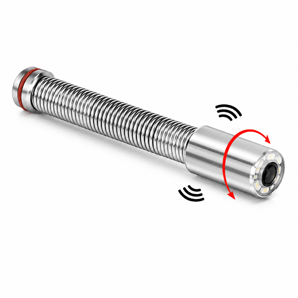 Tête de caméra Ø23 mm 1080P – Auto-nivelante + Sonde 512 Hz